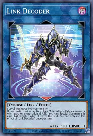 Link Decoder - (Battles of Legend: Monstrous Revenge) - (BLMR-EN013) - (Ultra Rare)