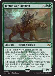 Temur War Shaman - Fate Reforged-(142)