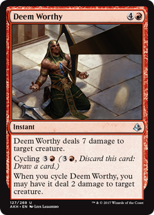 Deem Worthy - Amonkhet-(127)