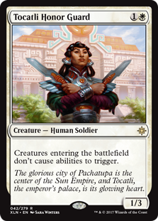 Tocatli Honor Guard - Ixalan-(042)-(Foil)