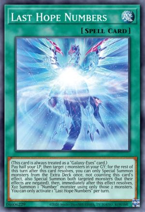 Numbers Last Hope - (Battles of Legend: Monstrous Revenge) - (BLMR-EN004) - (Ultra Rare)