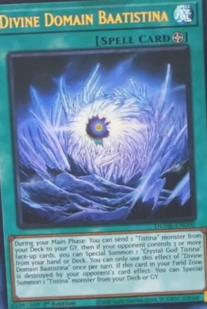 Divine Domain Baatistina - (Duelist Nexus) - (DUNE-EN090) - (Ultra Rare)