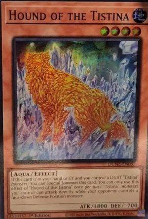 Hound of the Tistina - (Duelist Nexus) - (DUNE-EN087) - (Super Rare)