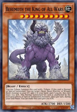 Behemoth the King of a Hundred Battles - (Duelist Nexus) - (DUNE-EN024) - (Common)