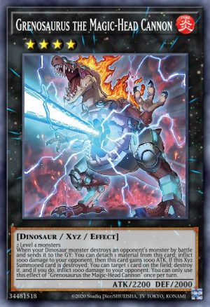 Grenosaurus Giga-Cannon - (Duelist Nexus) - (DUNE-EN046) - (Common)