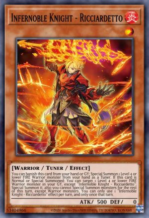 Infernoble Knight Ricciardetto - (Duelist Nexus) - (DUNE-EN013) - (Super Rare)