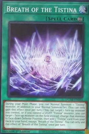 Breath of the Tistina - (Duelist Nexus) - (DUNE-EN091) - (Common)