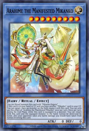 Arahime the Manifested Mikanko - (Duelist Nexus) - (DUNE-EN032) - (Ultra Rare)
