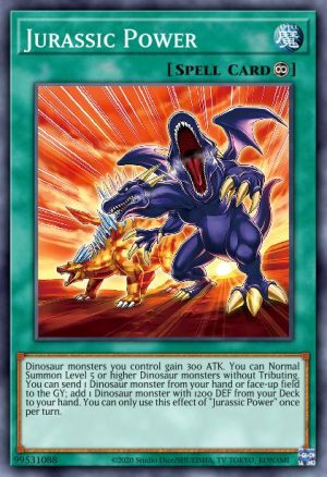 Jurassic Power - (Duelist Nexus) - (DUNE-EN053) - (Common)