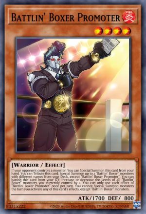 Battlin' Boxer Promoter - (Legendary Duelists: Soulburning Volcano) - (LD10-EN034) - (Ultra Rare)