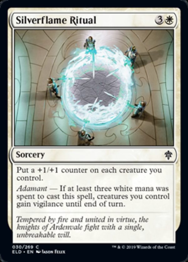 Silverflame Ritual - Throne of Eldraine-(030)
