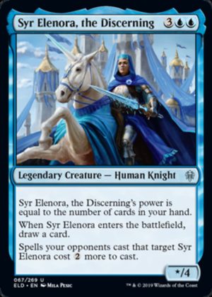 Syr Elenora, the Discerning - Throne of Eldraine-(067)