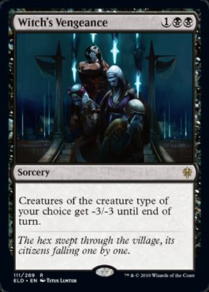 Witch's Vengeance - Throne of Eldraine-(111)-(Foil)