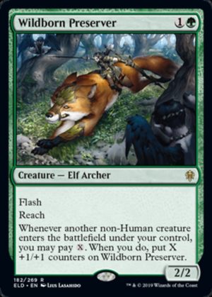 Wildborn Preserver - Throne of Eldraine-(182)