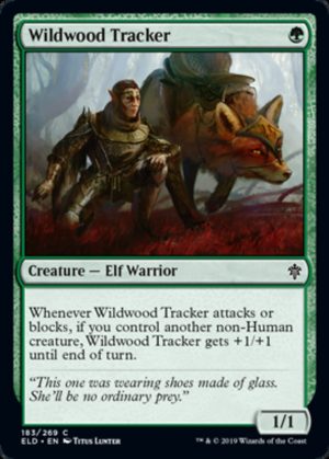 Wildwood Tracker - Throne of Eldraine-(183)-(Foil)