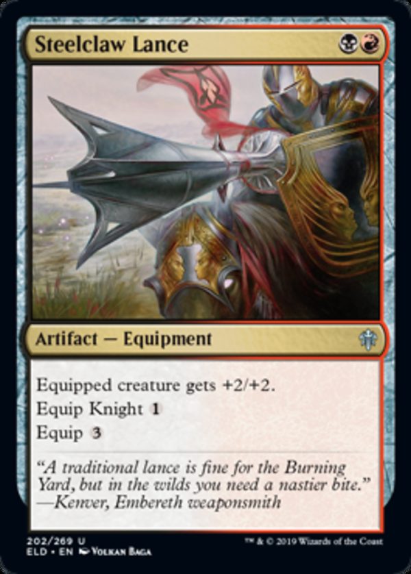 Steelclaw Lance - Throne of Eldraine-(202)