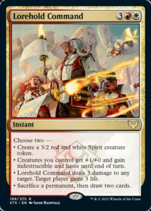 Lorehold Command - Strixhaven: School of Mages-(199)