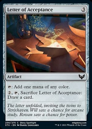 Letter of Acceptance - Strixhaven: School of Mages-(256)