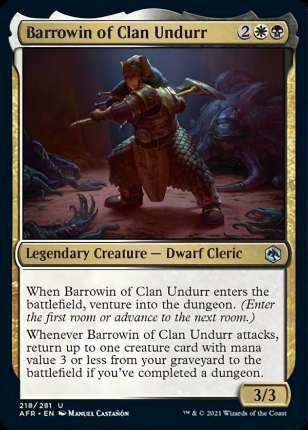 Barrowin of Clan Undurr - Adventures in the Forgotten Realms-(218)-(Foil)