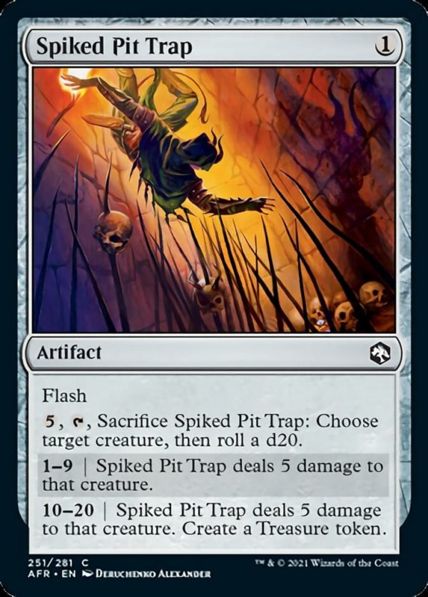 Spiked Pit Trap - Adventures in the Forgotten Realms-(251)-(Foil)