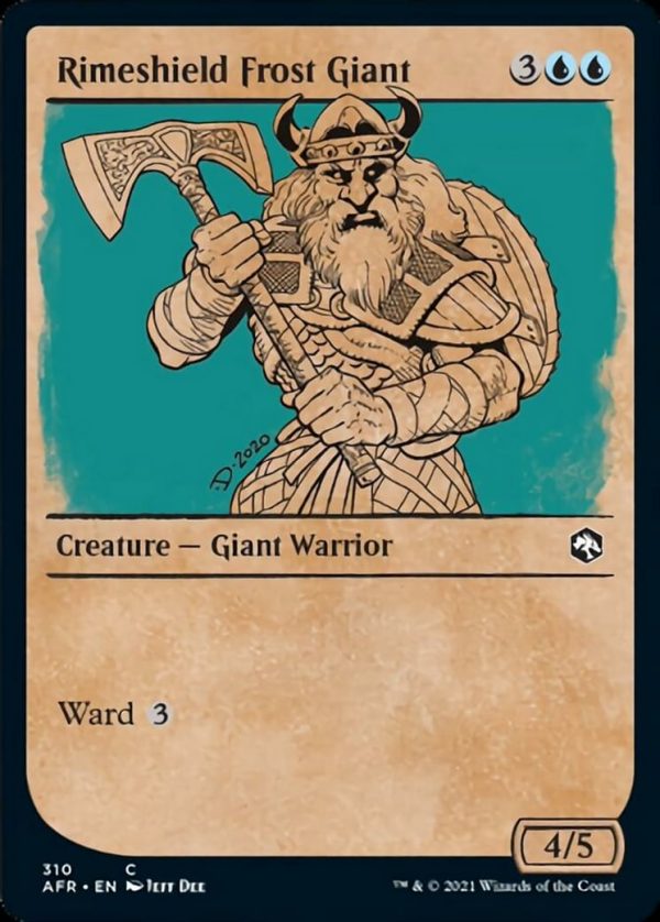 Rimeshield Frost Giant - Adventures in the Forgotten Realms-(310)-(Foil)