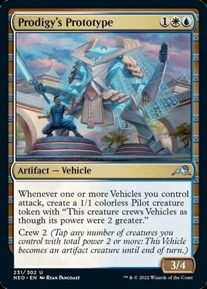 Prodigy's Prototype - Kamigawa: Neon Dynasty-(231)-Foil