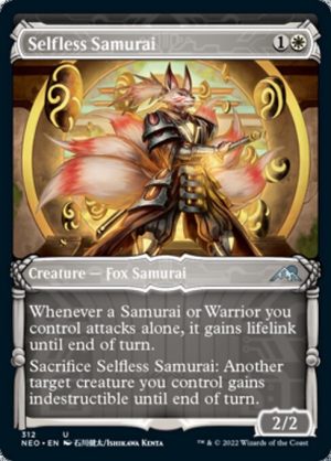 Selfless Samurai - Kamigawa: Neon Dynasty-(312)