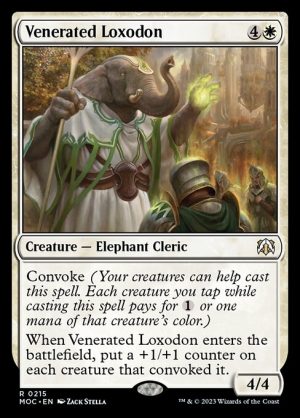 Venerated Loxodon - March of the Machine Commander-(215)