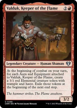Valduk, Keeper of the Flame - Commander Masters-(266)