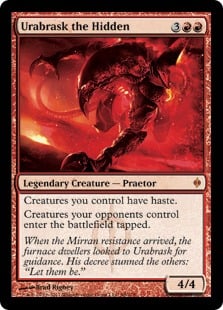 Urabrask the Hidden - New Phyrexia-(098)-(Foil)