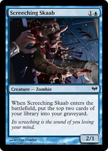 Screeching Skaab - Dark Ascension-(047)-(Foil)