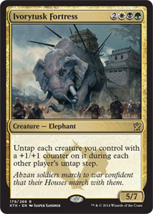 Ivorytusk Fortress - Khans of Tarkir-(179)
