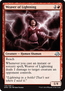Weaver of Lightning - Eldritch Moon-(149)-(Foil)