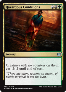 Hazardous Conditions - Kaladesh-(182)-(Foil)