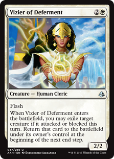 Vizier of Deferment - Amonkhet-(037)-(Foil)