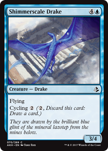 Shimmerscale Drake - Amonkhet-(070)-(Foil)