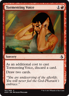 Tormenting Voice - Amonkhet-(151)-(Foil)