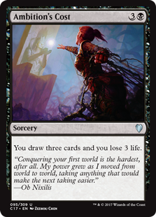 Ambition's Cost - Commander 2017-(095)