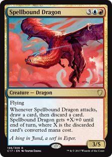 Spellbound Dragon - Commander 2017-(196)