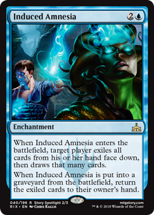 Induced Amnesia - Rivals of Ixalan-(040)