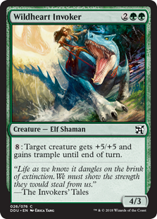 Wildheart Invoker - Duel Decks: Elves vs. Inventors-(026)