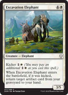Excavation Elephant - Dominaria-(017)