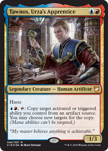 Tawnos, Urza's Apprentice - Commander 2018-(045)-(Foil)
