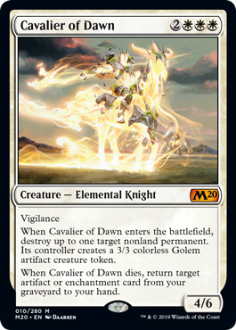 Cavalier of Dawn - Core Set 2020-(010)