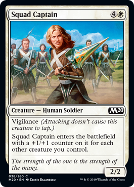 Squad Captain - Core Set 2020-(038)-(Foil)