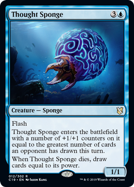 Thought Sponge - Commander 2019-(012)