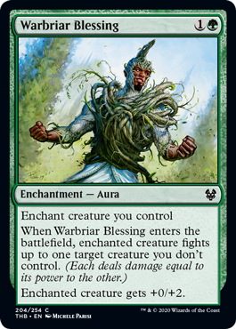 Warbriar Blessing - Theros Beyond Death-(204)
