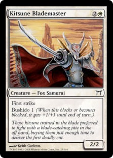 Kitsune Blademaster - Champions of Kamigawa-(025)