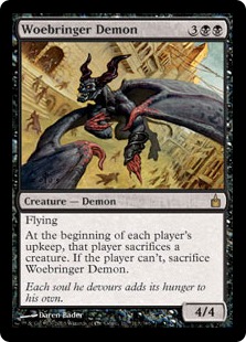 Woebringer Demon - Ravnica: City of Guilds-(113)