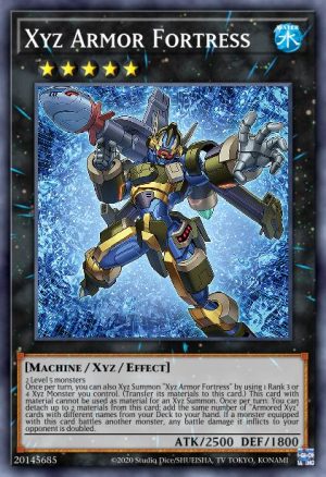 Xyz Armor Fortress - (Age of Overlord) - (AGOV-EN040) - (Super Rare)